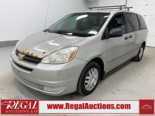 Used 2004 Toyota Sienna CE for sale in Calgary, AB