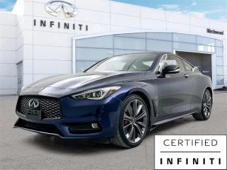 Used 2022 Infiniti Q60 Red Sport I-LINE No Accidents | One Owner | Low KM's for sale in Winnipeg, MB