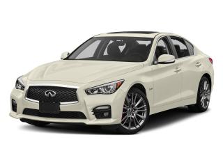 Used 2017 Infiniti Q50 3.0t Red Sport 400 Locally Owned | One Owner | Low KM's for sale in Winnipeg, MB