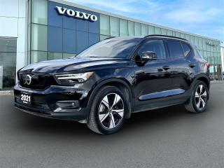Used 2021 Volvo XC40 Recharge Advanced | Climate | No Accidents for sale in Winnipeg, MB
