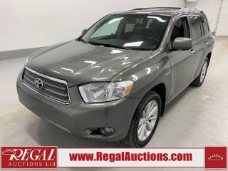 Used 2009 Toyota Highlander LIMITED for sale in Calgary, AB