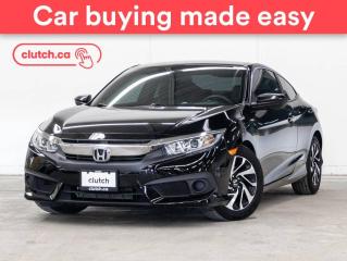 Used 2017 Honda Civic COUPE LX w/ Apple CarPlay & Android Auto, Bluetooth, Rearview Cam for sale in Toronto, ON