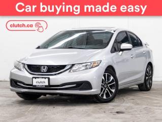 Used 2014 Honda Civic Sedan EX w/ Rearview Cam, Bluetooth, A/C for sale in Toronto, ON