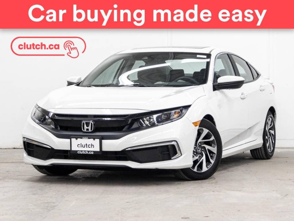 Used 2019 Honda Civic Sedan EX w/ Apple CarPlay & Android Auto, Bluetooth, Dual Zone A/C for Sale in Toronto, Ontario