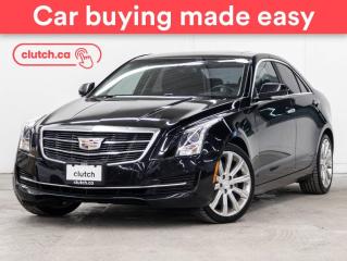Used 2017 Cadillac ATS Sedan Luxury AWD w/ Apple CarPlay & Android Auto, Rearview Cam, Bluetooth for sale in Toronto, ON