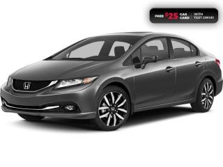 Used 2015 Honda Civic Touring BLUETOOTH | GPS NAVIGATION | REARVIEW CAMERA for sale in Cambridge, ON