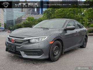 <p>Your dream ride is here with our Accident Free, One Owner 2016 Honda Civic EX Sedan in Modern Steel Metallic! Powered by a 2.0 Litre 4 Cylinder that offers 158hp while connected to a seamless CVT that executes flawlessly for easy passing. This Front Wheel Drive sedan shows off incredible handling and approximately 5.7L/100km on the highway. Admire the wow factor that comes with our Civic EXs elegant proportions. The EX cabin is spacious, with ample head and legroom for even your tallest passengers. This sedan has been cleverly designed with excellent storage options, incredible visibility, and a wealth of amenities, including a sunroof, keyless ignition/entry, power accessories, and a multi-angle rearview camera with dynamic guidelines. The technology is innovative yet easy to use with the 7-inch display audio with an electrostatic touchscreen, Apple CarPlay, Android Auto, SMS voice-to-text functionality, HondaLink smartphone-app integration, and an 8-speaker sound system. Of course, befitting Hondas legendary reputation for safety has been engineered to help you avoid and manage challenging driving situations with the Honda Lane Watch, stability control, ABS, and advanced airbags. A brilliant blend of comfort, efficiency, security, and performance. Theres never been a better time to own a Civic Sedan! Save this Page and Call for Availability. We Know You Will Enjoy Your Test Drive Towards Ownership!</p>