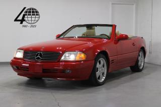Used 2000 Mercedes-Benz SL-Class | Magma Red | Ontario Vehicle! Accident Free for sale in Etobicoke, ON