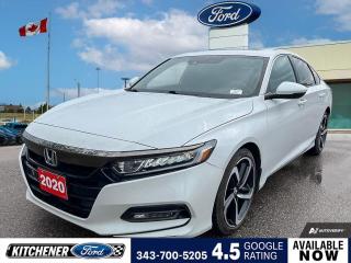 Used 2020 Honda Accord Sport 2.0T LEATHER | HEATED SEATS | SUNROOF for sale in Kitchener, ON