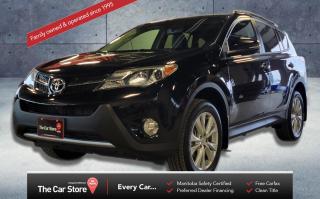 Used 2015 Toyota RAV4 AWD Limited| Leather/Remote Starter/No Accidents! for sale in Winnipeg, MB