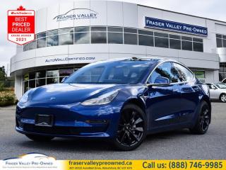 Used 2019 Tesla Model 3 Standard Range Plus RWD  - Fast Charging - $162.06 for sale in Abbotsford, BC