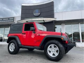 Used 2014 Jeep Wrangler Sport 4WD PWR GROUP A/C HARD TOP CAMRA WINCH for sale in Langley, BC