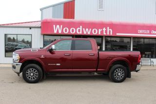 Used 2021 RAM CREW CAB 2500   - 4X4 - 149 / 6  FT.  4  IN.  BOX LARAMIE LONGHORN EDITION for sale in Kenton, MB