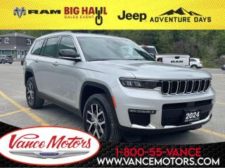 New 2024 Jeep Grand Cherokee L Limited 4x4 for sale in Bancroft, ON