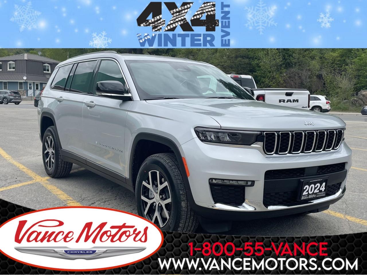 New 2024 Jeep Grand Cherokee L Limited 4x4 for sale in Bancroft, ON