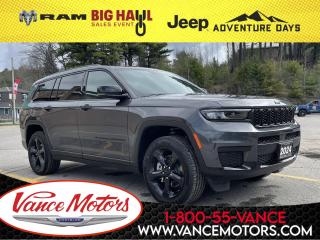 New 2024 Jeep Grand Cherokee L Altitude 4x4 for sale in Bancroft, ON