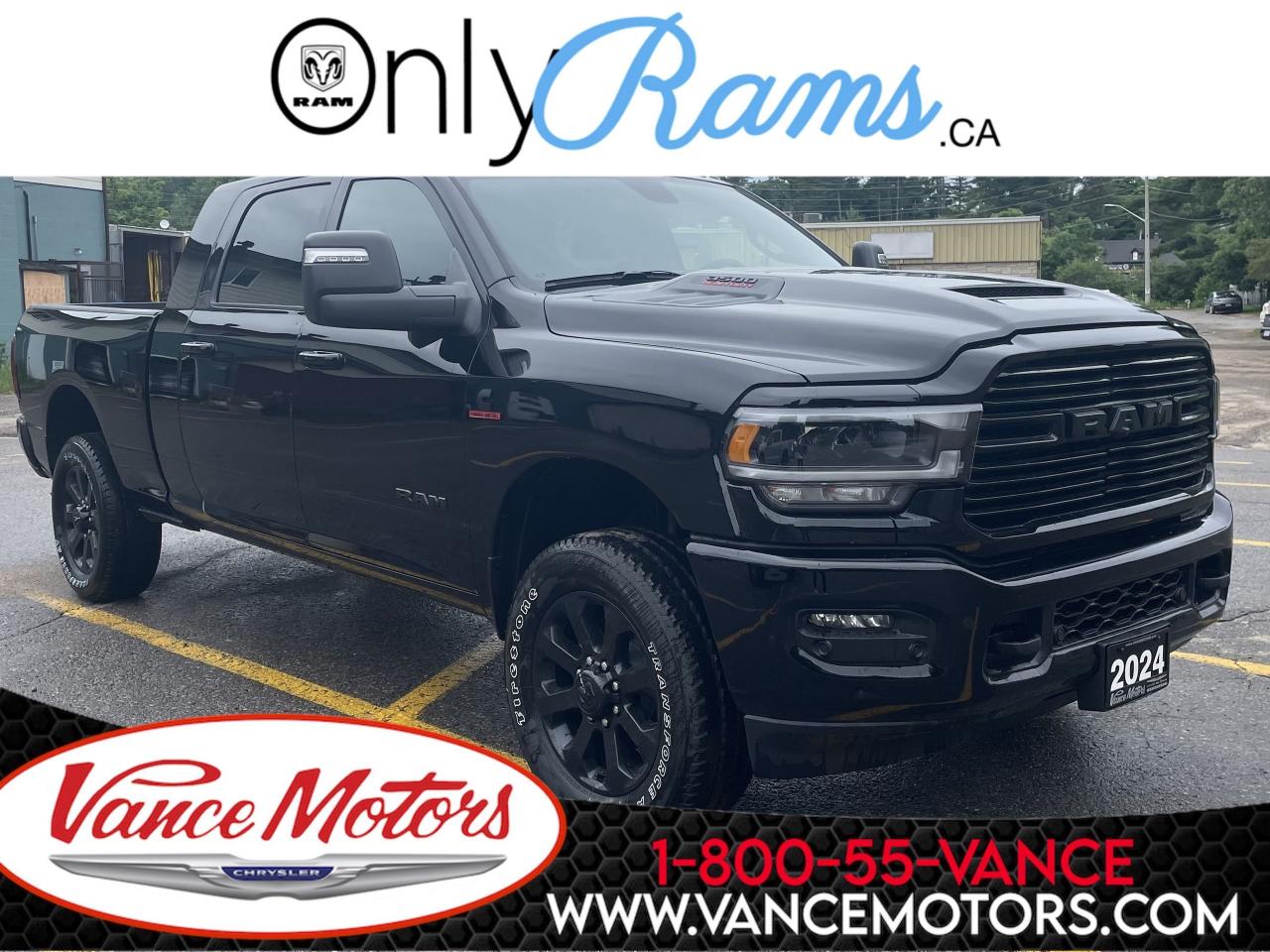 New 2024 RAM 3500 LARAMIE 4X4 for sale in Bancroft, ON