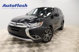 Used 2017 Mitsubishi Outlander GT, CUIR, DEMARREUR, 7 PASSAGERS, VOLANT CHAUFF for sale in Saint-Hubert, QC