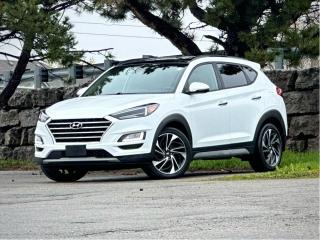 Panoramic Sunroof, Heated & Ventilated Seats, Apple Carplay/Android Auto, Blind Spot Monitoring, Backup Cam, and more!

Our One Owner, Accident-Free, Crystal White 2021 Hyundai Tucson Ultimate AWD is a fantastic choice for owners who are full of life! Motivated by a 2.4 Litre 4 Cylinder supplying 181hp connected to a 6 Speed SHIFTRONIC Automatic transmission for confident passing power. Sure-footed and agile, this All Wheel Drive SUV returns nearly 9.1L/100km on the highway with responsive handling youll definitely appreciate. Also impressively designed, our Tucson stands out with LED lighting, a panoramic sunroof, alloy wheels, and the upscale convenience of a hands-free tailgate.

Relax in our Ultimate cabin and settle into the leather heated/ventilated front and heated second-row seats that are complemented by a leather heated steering wheel, dual-zone automatic temperature control, and soft-touch door panels. Building on that comfort is smart technology like an 8-inch touchscreen, full-colour navigation, Android Auto/Apple CarPlay, Bluetooth, and an eight-speaker Infinity sound system. And those are just a few of the highlights in our Hyundai!

Smart technology helps Hyundai seal the deal with a rearview camera, automatic braking, adaptive cruise control, lane-keeping assistance, ABS, and plenty of airbags. Adventure is waiting and our Tucson is ready to go! Save this Page and Call for Availability. We Know You Will Enjoy Your Test Drive Towards Ownership! 

Bustard Chrysler prides ourselves on our expansive used car inventory. We have over 100 pre-owned units in stock of all makes and models, with the largest selection of pre-owned Chrysler, Dodge, Jeep, and RAM products in the tri-cities. Our used inventory is hand-selected and we only sell the best vehicles, for a fair price. We use a market-based pricing system so that you can be confident youre getting the best deal. With over 25 years of financing experience, our team is committed to getting you approved - whether you have good credit, bad credit, or no credit! We strive to be 100% transparent, and we stand behind the products we sell. For your peace of mind, we offer a 3 day/250 km exchange as well as a 30-day limited warranty on all certified used vehicles.