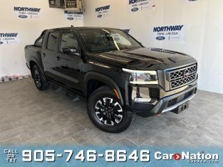 Used 2022 Nissan Frontier PRO 4X | CREW CAB | LEATHER | SUNROOF | NAVIGATION for sale in Brantford, ON