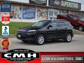 Used 2017 Jeep Cherokee North  **RED LEATHER - PANO ROOF** for sale in St. Catharines, ON