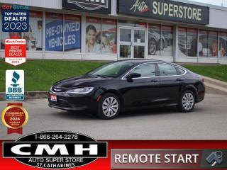 Used 2016 Chrysler 200 LX  SW-AUDIO PWR-GROUP A/C REM-START for sale in St. Catharines, ON