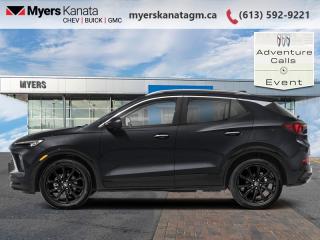 <b>Power Liftgate,  Heated Seats,  Heated Steering Wheel,  Remote Start,  Lane Keep Assist!</b><br> <br> <br> <br>At Myers, we believe in giving our customers the power of choice. When you choose to shop with a Myers Auto Group dealership, you dont just have access to one inventory, youve got the purchasing power of an entire auto group behind you!<br> <br>  This Buick Encore GX is ready for wherever life takes you. <br> <br>This intelligently engineered Encore GX is ready to hit the road with versatile seating and cargo, stunning style, and an adventurous spirit. This SUV can fit your life, fit into your life, and help you find where you fit in all in one drive. With efficient power delivery and an engaging infotainment system, even the longest trips are made fun. For the evolution of the luxury family SUV, look no further than this Buick Encore GX.<br> <br> This black SUV  has an automatic transmission and is powered by a  155HP 1.3L 3 Cylinder Engine.<br> <br> Our Encore GXs trim level is Sport Touring. This Sport Touring trim steps things up with a power liftgate for rear cargo access, exclusive exterior styling and leatherette upholstery, along with great standard features such as heated front seats, a heated steering wheel, remote engine start, and an 11-inch touchscreen with wireless Apple CarPlay and Android Auto. Safety features include lane change alert with side blind zone alert, lane keep assist with lane departure warning, forward collision alert, and front pedestrian braking. This vehicle has been upgraded with the following features: Power Liftgate,  Heated Seats,  Heated Steering Wheel,  Remote Start,  Lane Keep Assist,  Lane Departure Warning,  Apple Carplay. <br><br> <br>To apply right now for financing use this link : <a href=https://www.myerskanatagm.ca/finance/ target=_blank>https://www.myerskanatagm.ca/finance/</a><br><br> <br/>    Incentives expire 2024-05-31.  See dealer for details. <br> <br>Myers Kanata Chevrolet Buick GMC Inc is a great place to find quality used cars, trucks and SUVs. We also feature over a selection of over 50 used vehicles along with 30 certified pre-owned vehicles. Our Ottawa Chevrolet, Buick and GMC dealership is confident that youll be able to find your next used vehicle at Myers Kanata Chevrolet Buick GMC Inc. You will always find our inventory updated with the latest models. Our team believes in giving nothing but the best to our customers. Visit our Ottawa GMC, Chevrolet, and Buick dealership and get all the information you need today!<br> Come by and check out our fleet of 50+ used cars and trucks and 140+ new cars and trucks for sale in Kanata.  o~o