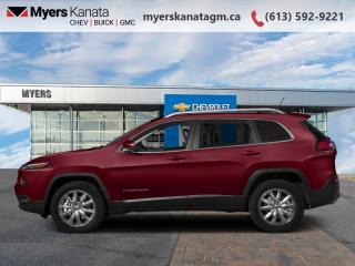 Used 2015 Jeep Cherokee Limited  - Leather Seats -  Bluetooth for sale in Kanata, ON