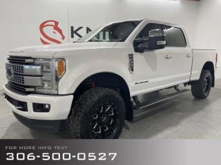 Used 2017 Ford F-350 Super Duty SRW Platinum FX4 with Platinum Pkg, Level Kit PLUS More! for sale in Moose Jaw, SK