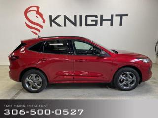 New 2024 Ford Escape ST-Line with Tech Pkg #1 and Cold Weather Pkg for sale in Moose Jaw, SK
