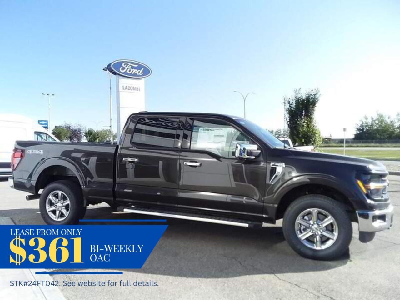 New 2024 Ford F-150 XLT for sale in Lacombe, AB