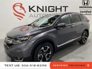 Used 2019 Honda CR-V Touring l Heated Leather l Apple CarPlay l Wireless Charging for sale in Moose Jaw, SK