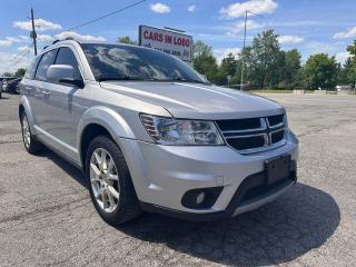 <p><span style=font-size: 14pt;><strong>2013 DODGE JOURNEY CREW - 7 Seater - V6 3.6L - Certified </strong></span></p><p> </p><p> </p><p><span style=font-size: 14pt;><strong>CARS IN LOBO LTD. (Buy - Sell - Trade - Finance) <br /></strong></span><span style=font-size: 14pt;><strong style=font-size: 18.6667px;>Office# - 519-666-2800<br /></strong></span><span style=font-size: 14pt;><strong>TEXT 24/7 - 226-289-5416</strong></span></p><p><span style=font-size: 12pt;>-> LOCATION <a title=Location  href=https://www.google.com/maps/place/Cars+In+Lobo+LTD/@42.9998602,-81.4226374,15z/data=!4m5!3m4!1s0x0:0xcf83df3ed2d67a4a!8m2!3d42.9998602!4d-81.4226374 target=_blank rel=noopener>6355 Egremont Dr N0L 1R0 - 6 KM from fanshawe park rd and hyde park rd in London ON</a><br />-> Quality pre owned local vehicles. CARFAX available for all vehicles <br />-> Certification is included in price unless stated AS IS or ask about our AS IS pricing<br />-> We offer Extended Warranty on our vehicles inquire for more Info<br /></span><span style=font-size: small;><span style=font-size: 12pt;>-> All Trade ins welcome (Vehicles,Watercraft, Motorcycles etc.)</span><br /><span style=font-size: 12pt;>-> Financing Available on qualifying vehicles <a title=FINANCING APP href=https://carsinlobo.ca/fast-loan-approvals/ target=_blank rel=noopener>APPLY NOW -> FINANCING APP</a></span><br /><span style=font-size: 12pt;>-> Register & license vehicle for you (Licensing Extra)</span><br /><span style=font-size: 12pt;>-> No hidden fees, Pressure free shopping & most competitive pricing</span></span></p><p><span style=font-size: small;><span style=font-size: 12pt;>MORE QUESTIONS? FEEL FREE TO CALL (519 666 2800)/TEXT </span></span><span style=font-size: 18.6667px;>226-289-5416</span><span style=font-size: small;><span style=font-size: 12pt;> </span></span><span style=font-size: 12pt;>/EMAIL (Sales@carsinlobo.ca)</span></p>