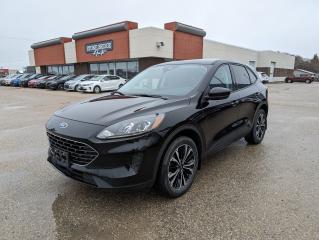 <p>Come Finance this vehicle with us. Apply on our website stonebridgeauto.com </p><p> </p><p>2022 Ford Escape SE Hybrid with only 59000kms. 2.5 liter 4 cylinder Hybrid Four wheel drive </p><p> </p><p>Clean title and safetied. No accidents on record. Amazing fuel economy </p><p> </p><p>Command start </p><p>Heated front seats </p><p>Heated steering wheel </p><p>Blind spot monitoring </p><p>Lane departure warning </p><p>Pre collision warning </p><p>Dual climate control </p><p>Selectable drive modes </p><p>Apple Carplay/Android auto </p><p> </p><p>We take trades! Vehicle is for sale in Steinbach by STONE BRIDGE AUTO INC. Dealer #5000 we are a small business focused on customer satisfaction. Financing is available if needed. Text or call before coming to view and ask for sales. </p>
