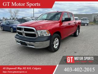 Used 2017 RAM 1500 ST | 4WD | 6 PASSENGER | BACKUP CAM | $0 DOWN for sale in Calgary, AB