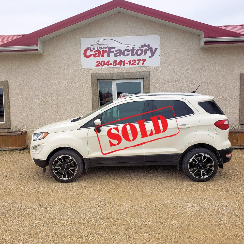 Used 2018 Ford EcoSport Titanium 4WD Accident Free for sale in Oakbank, MB