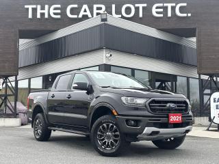Used 2021 Ford Ranger Lariat APPLE CARPLAY/ANDROID AUTO, HEATED LEATHER SEATS, BACK UP CAM, NAV! for sale in Sudbury, ON