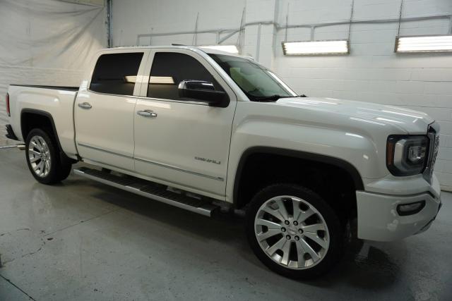 2017 GMC Sierra 1500 V8 DENALI CREW 4WD CERTIFIED CAMERA NAV BLUETOOTH LEATHER HEATED SEATS SUNROOF CRUISE ALLOYS