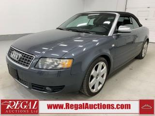 Used 2004 Audi S4  for sale in Calgary, AB