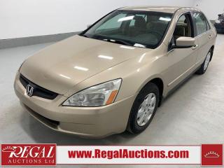 Used 2004 Honda ACCORD LX-G  for sale in Calgary, AB