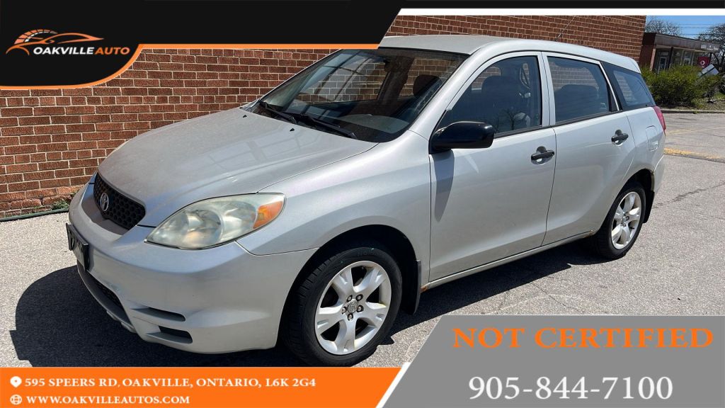Used 2003 Toyota Matrix 5DR WGN for Sale in Oakville, Ontario
