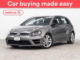 Used 2017 Volkswagen Golf R Base AWD w/ Technology Pkg w/ Apple CarPlay & Android Auto, Rearview Cam, Bluetooth for sale in Toronto, ON