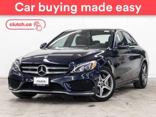 Used 2018 Mercedes-Benz C-Class C 300 w/ Rearview Cam, Bluetooth, Nav for sale in Toronto, ON