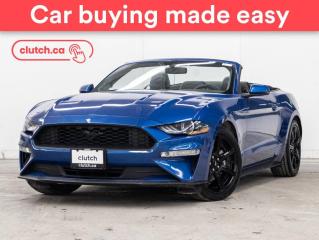 Used 2018 Ford Mustang EcoBoost Premium w/ SYNC 3, Rearview Cam, Bluetooth for sale in Toronto, ON