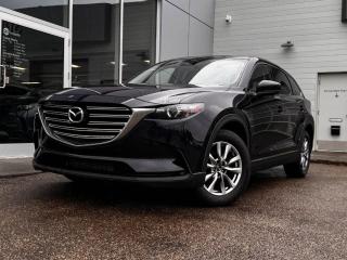 Our charming 2018 Mazda CX-9 GS-L is shown off in Jet Black Mica! Its powered by a Turbocharged 2.5 Liter 4 Cylinder engine that produces 227 horsepower while paired with a 6-Speed Automatic transmission. Its absolutely stunning with alloy wheels, rear roof spoiler and dual exhaust.Inside our GS-L, open the door tofind a world of comfort and convenience with black leather seating, heated front seating, a leather-wrapped steering wheel with mounted audio/cruise controls (adaptive), and a power sunroof. It also has an AM/FM radio thats XM radio ready,USB/AUX inputs for mobile devices, Bluetooth, tri-zone climate control,a multi-function commander control, andan impressive 6 speaker sound system.Our Mazda will give you peace of mind with its wide variety of safety features including a backup camera, blind-spot monitoring, forward collision warning, dusk sensing headlights, stability/traction control, an immense amount of airbags and more!Print this page and call us Now... We Know You Will Enjoy Your Test Drive Towards Ownership! We look forward to showing you why Go Mazda is the best place for all your automotive needs.Go Mazda is an AMVIC licensed business.Please note: this vehicle was previously registered in the province ofOntario and Québec