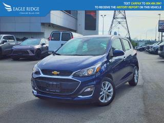Used 2022 Chevrolet Spark 2LT CVT Heated front seats,Remote Keyless Entry w/Panic Alarm Button, Remote Panic Alarm for sale in Coquitlam, BC