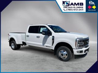 New 2024 Ford F-350 Super Duty DRW PLATINUM 8' Box 723A for sale in Camrose, AB