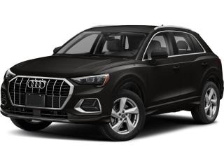 Used 2021 Audi Q3 40 Komfort LEATHER, PANO. ROOF, HTD. SEATS, BK.CAM for sale in Ottawa, ON