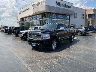 Recent Arrival!

Diamond Black Crystal Pearlcoat 2023 Ram 2500 Limited 4WD 6-Speed Automatic 6.7L Cummins I6 Turbodiesel

**CARPROOF CERTIFIED**.

* PLEASE SEE OUR MAIN WEBSITE FOR MORE PICTURES AND CARFAX REPORTS * 

Buy in confidence at WINDSOR CHRYSLER with our 95-point safety inspection by our certified technicians.

 Searching for your upgrade has never been easier. 

You will immediately get the low market price based on our market research, which means no more wasted time shopping around for the best price, Its time to drive home the most car for your money today. 

OVER 100 Pre-Owned Vehicles in Stock! 

Our Finance Team will secure the Best Interest Rate from one of out 20 Auto Financing Lenders that can get you APPROVED!

 Financing Available For All Credit Types! 

Whether you have Great Credit, No Credit, Slow Credit, Bad Credit, Been Bankrupt, On Disability, Or on a Pension, we have options. Looking to just sell your vehicle?

 We buy all makes and models let us buy your vehicle. 

Proudly Serving Windsor, Essex, Leamington, Kingsville, Belle River, LaSalle, Amherstburg, Tecumseh, Lakeshore, Strathroy, Stratford, Leamington, Tilbury, Essex, St. Thomas, Waterloo, Wallaceburg, St. Clair Beach, Puce, Riverside, London, Chatham, Kitchener, Guelph, Goderich, Brantford, St. Catherines, Milton, Mississauga, Toronto, Hamilton, Oakville, Barrie, Scarborough, and the GTA.