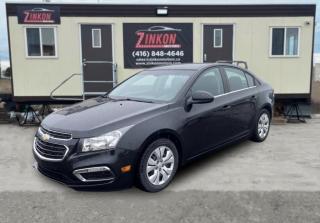 Used 2016 Chevrolet Cruze LT | NO ACCIDENT | BACK UP CAM | BLUETOOTH | KEYLESS ENTRY for sale in Pickering, ON
